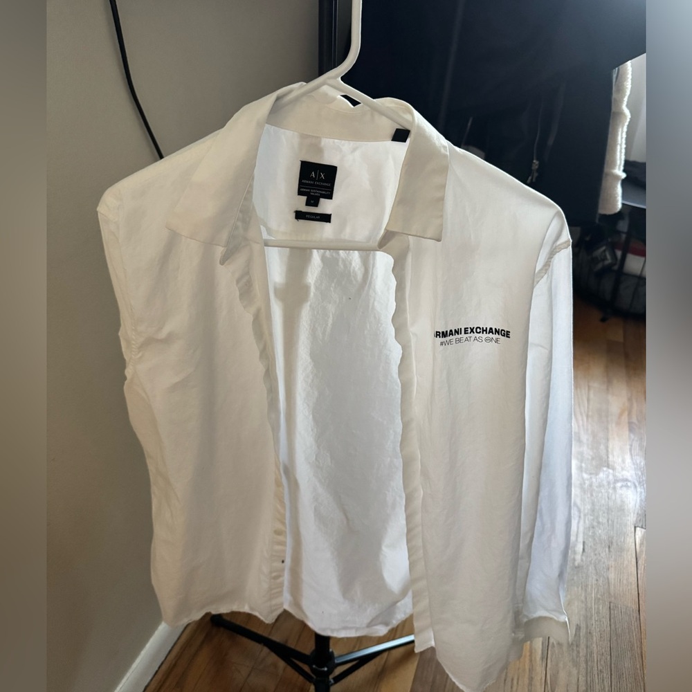 Armani Exchange White Men's Jacket